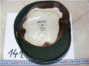 Șapcă militară ofițer belgian, anul 1986 (cod 141)  - imagine 8