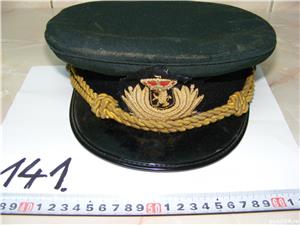 Șapcă militară ofițer belgian, anul 1986 (cod 141)  - imagine 6