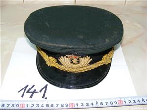 Șapcă militară ofițer belgian, anul 1986 (cod 141)  - imagine 2