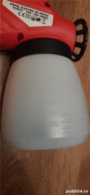 Pistol electric de vopsit, 80W, 220v, 280 ml/minut, 800 ml, Nou! - imagine 5