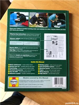 Manuale auto Haynes Opel: Frontera 1991-1998, Omega 1994-1999, Vectra 1995-2005, Calibra 1990-1998 - imagine 10