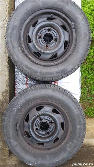 Anvelope/cauciucuri  cu genti m+s 175/70 r13 - imagine 2