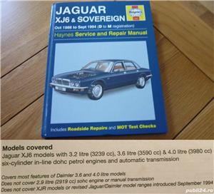 Haynes: Jaguar XJ6, XJ12, Sovereign, 240 & 340, anii 1955-2011, manuale reparatii auto, restaurare - imagine 2