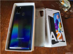 Samsung Galaxy A21s Blue  - imagine 4