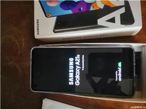 Samsung Galaxy A21s Blue  - imagine 2