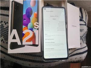 Samsung Galaxy A21s Blue  - imagine 3