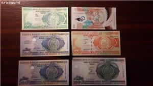 Colectionar, vand bancnote din Insulele Vanuatu