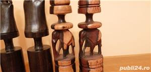 Suporti lumânări din abanos - imagine 4