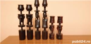 Suporti lumânări din abanos