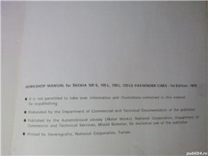Manual reparatii auto clasic, original: Skoda 105&120 plus Favorit, in engleza - imagine 4