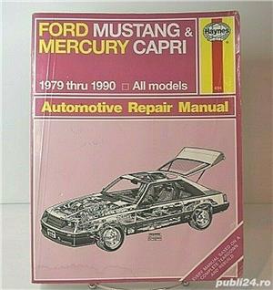 Haynes: Ford Mustang & Mercury Capri 1979-1990, Chevelle 1969-1987, manuale reparatii auto sport - imagine 3