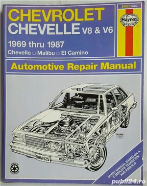 Haynes: Ford Mustang & Mercury Capri 1979-1990, Chevelle 1969-1987, manuale reparatii auto sport - imagine 5