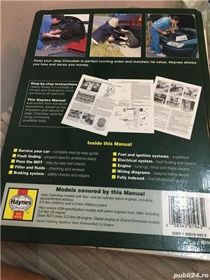 Haynes: Jeep Cherokee & Grand Cherokee 1984-2001, Liberty 2002-2007, manuale reparatii auto - imagine 2
