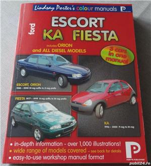Manuale auto Porter VW Golf Polo Jetta, Ford Escort Orion Ka Fiesta, Vectra, Peugeot 106,205,206,306 - imagine 3