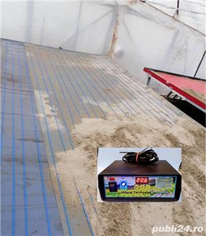 Cablu incalzitor rasad + Hibrid Termostat, Digital Dual