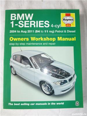 Haynes: BMW seria 1 din 2004-2011; BMW seria 3 din 2005-2012, manuale reparatii auto