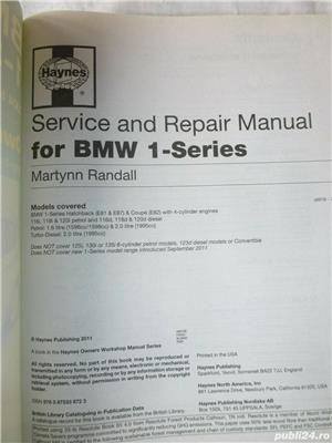 Haynes: BMW seria 1 din 2004-2011; BMW seria 3 din 2005-2012, manuale reparatii auto - imagine 2