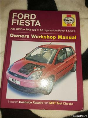Haynes: Ford C-max 03-10, Fiesta 02-11, Fusion 02-12, manuale reparatii auto  - imagine 5