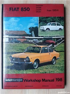 Manuale Haynes auto clasice: Fiat 850, Fiat 600D, manual reparatii Autobooks, Intereurope - imagine 7