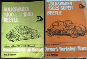 Haynes VW Transporter 1968-90, Broscuta Beetle Autobooks 1954-2000 manuale reparatii auto restaurare - imagine 5
