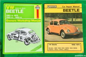 Haynes VW Transporter 1968-90, Broscuta Beetle Autobooks 1954-2000 manuale reparatii auto restaurare - imagine 6