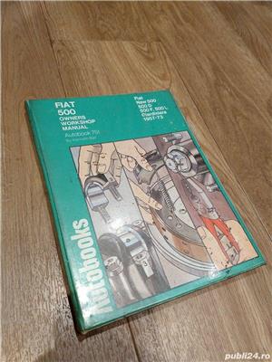 Manual reparatii Autobooks Fiat 500 anii 1957-73; Fiat 1100 &1200, 1957-69; Fiat 1300 &1500, 1961-67 - imagine 4