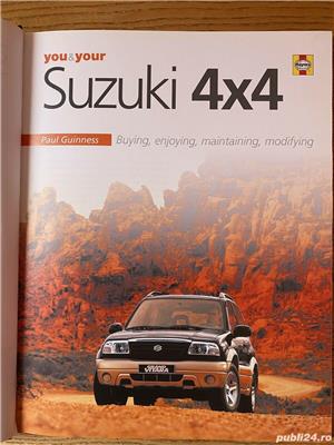 Haynes Suzuki SJ & Vitara 1982-1997,  manuale reparatii auto / modificare Suzuki 4x4 - imagine 6