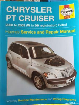 Haynes: Chrysler PT Cruiser anii 2000-2009, manual reparatii auto  - imagine 2