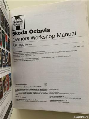 Haynes: Skoda Octavia 1996-2004, Fabia 2000-2006, manuale reparatii auto  - imagine 2