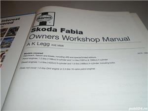 Haynes: Skoda Octavia 1996-2004, Fabia 2000-2006, manuale reparatii auto  - imagine 9