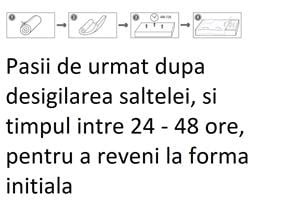 Vand Saltele Saltea 200 x 200 x 19 si 20 CM, Noua, 1080 Lei si 1130 Lei - imagine 5