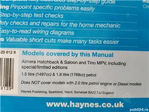 Haynes: Nissan Qashqai 2007-2013, Almera & Tino 2000-2007, Micra 2003-2010, manuale reparatii auto  - imagine 6