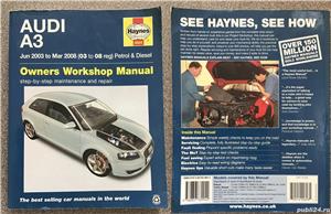 Haynes: Audi A4, A3, 100&A6 anii 1995-2008, manuale reparatii auto; Audi TT, Audi Quattro competitii - imagine 4
