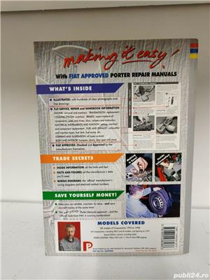 Haynes Fiat Cinquecento 1993-1998 manual reparatii auto, manual Porter - imagine 8