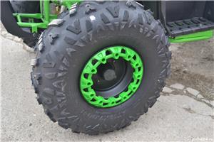ATV electric NITRO Eco TORONTO 1000W 48V 20Ah Diferential Grafiti Green	 - imagine 5