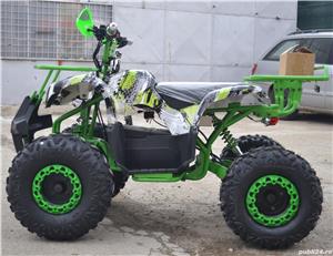 ATV electric NITRO Eco TORONTO 1000W 48V 20Ah Diferential Grafiti Green	 - imagine 8