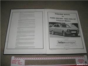 Haynes: Ford Escort I, II, Ford Mexico anii 1968-80, manuale auto InterEurope  - imagine 2