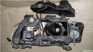 Far xenon, Hella 148474-00, partea dreapta, Audi A6 C5 2000, turbocompresor, compresor clima, airbag - imagine 5