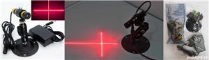 Laser diodă 650nm 30mw cruce, linie Pentru ghidaj taiere lemn, piatra Nou!