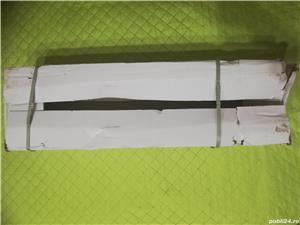 DE VÂNZARE! ESTE NOU NOUȚ. Set lavoar și piedestal din ceramică, alb. - imagine 6