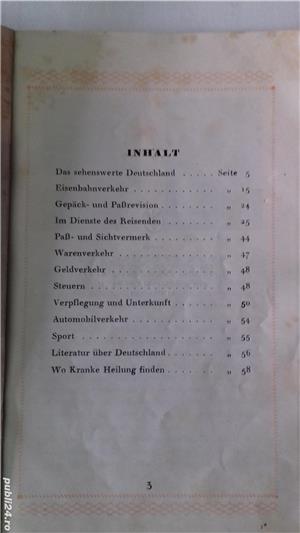 Deutsches Reisemerkbuch 1929 - imagine 3