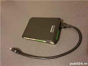 Hdd Extern Adata CH11 1000Gb folosit foarte putin, 24 zile cumulat, tinut un husa, doar pt backup - imagine 2