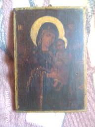 icoana pictata si semnata anii 1900 - imagine 2