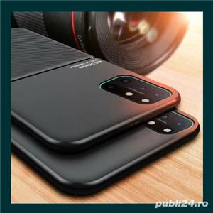 Carcasa silicon protectie telefon OnePlus 8T, suport auto magnetic 