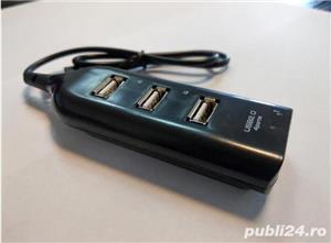 Cablu suport hub port USB, 4 porturi alimentare, laptop, calculator