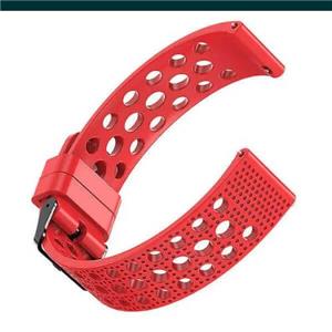 Curea silicon schimb bratara ceas Samsung Galaxy Watch 42mm rosie 20mm