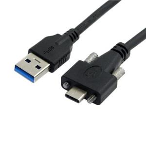 Cablu conector mufa usb Tip C 3.1 la USB 3.0, cu suruburi laterale T-T 