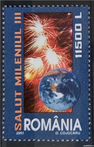 Timbre 2001 Salut Mileniul III, MNH