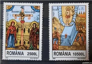 Timbre 2002 Sfintele Paști, MNH - imagine 2