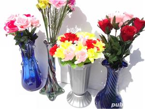 Lot de 4 vaze cu flori artificiale 